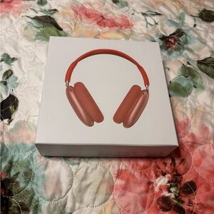 Apple Over-Ear Headphones in Red